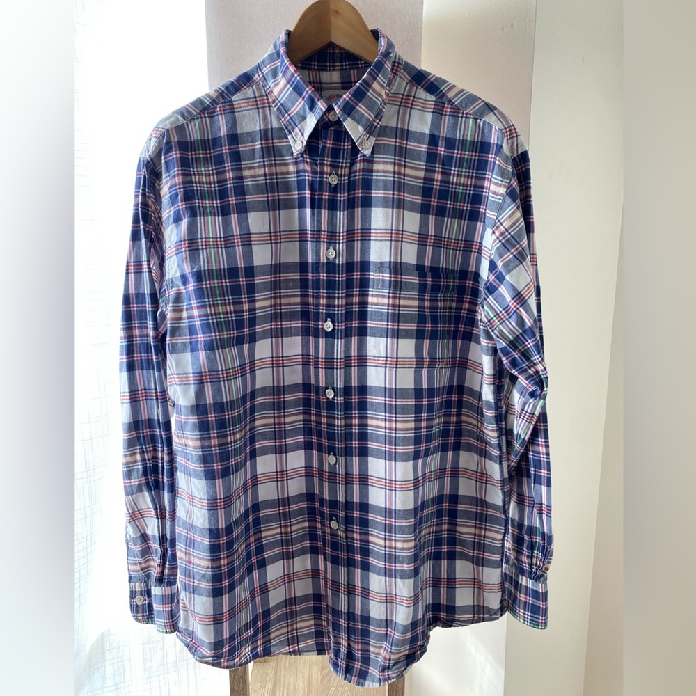 Men’s Brook’s Brothers Plaid Shirt